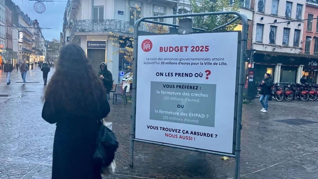 « On les prend où ces 20 millions d’euros ? » : face à un budget 2025 contraint, Lille lance une campagne choc