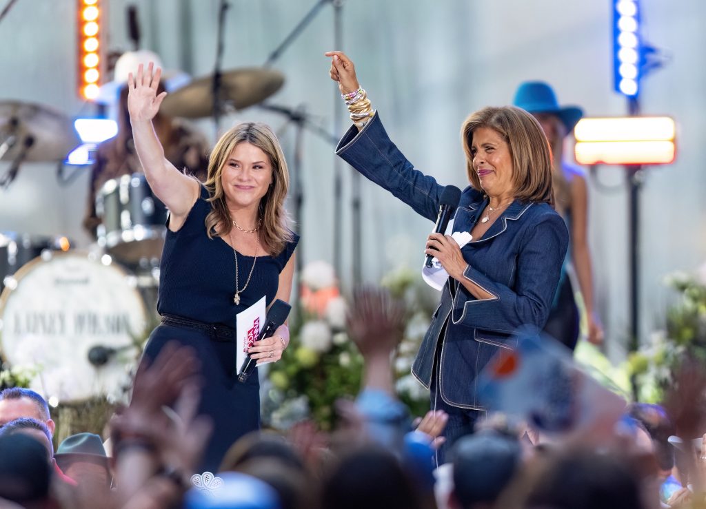 Jenna Bush Hager and Hoda Kotb