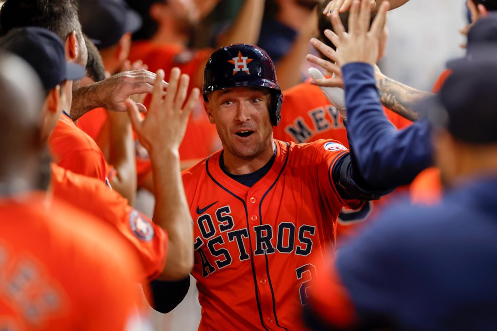 Houston Astros infielder Alex Bregman