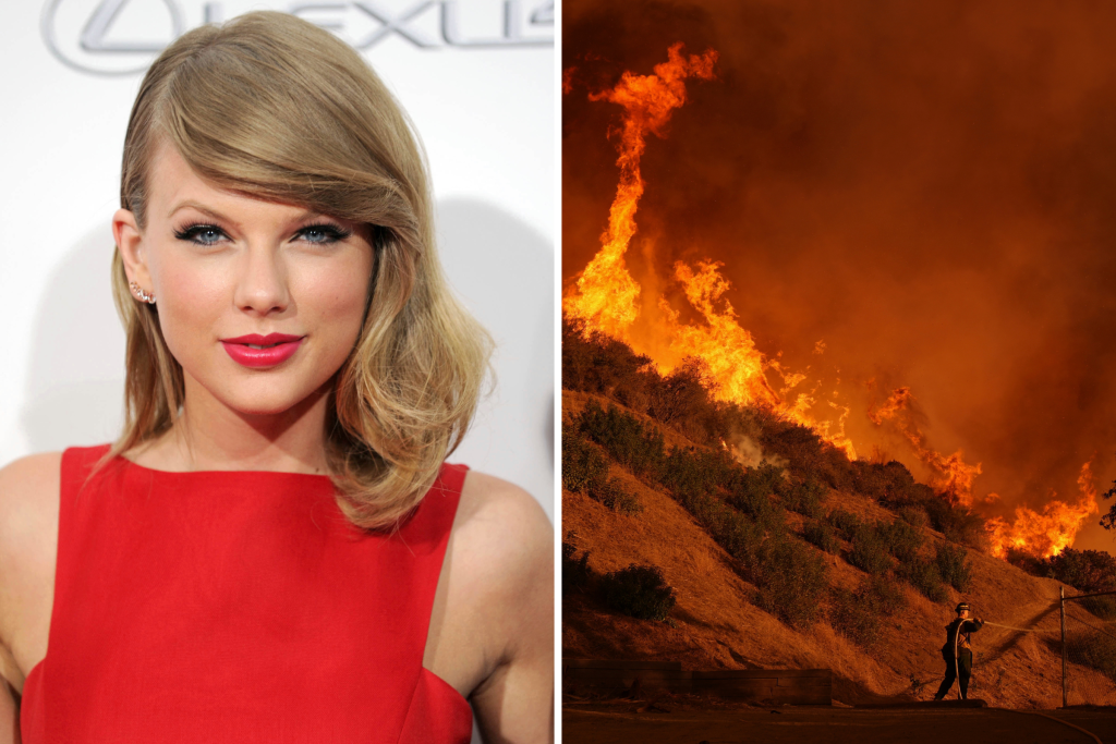 Taylor Swift Wildfires
