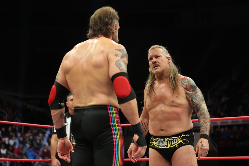 AEW Cope Chris Jericho