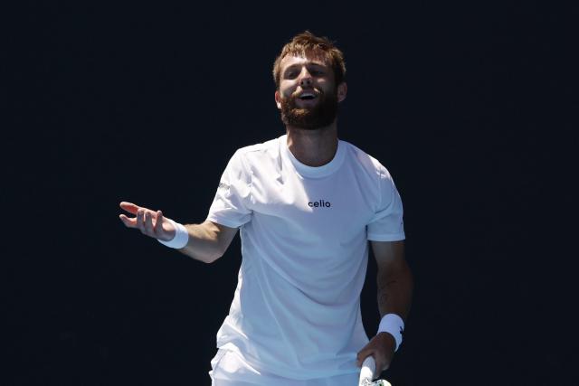 Corentin Moutet sanctionné d'une amende de 15 000 dollars pour comportement antisportif