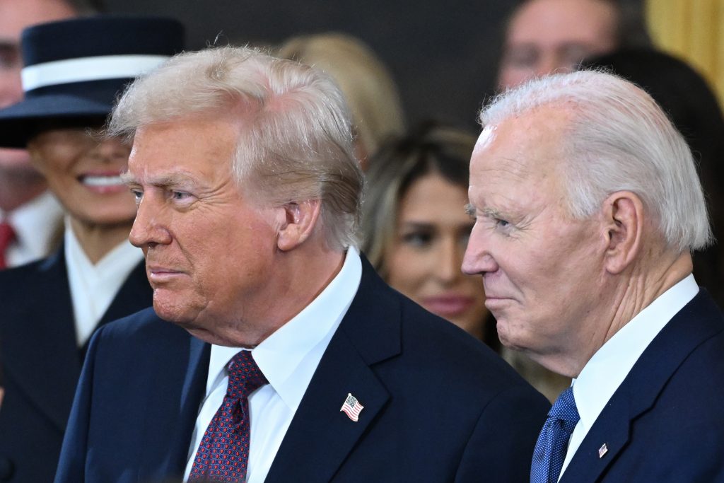 Donald Trump and Joe Biden