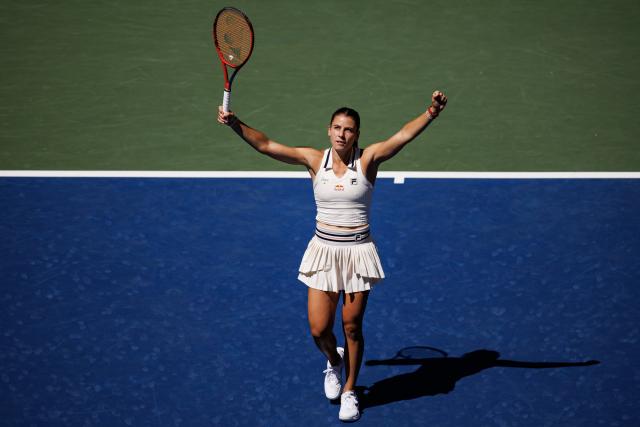 Emma Navarro a pris le meilleur sur Daria Kasatkina, en huitièmes de finale de l'Open d'Australie