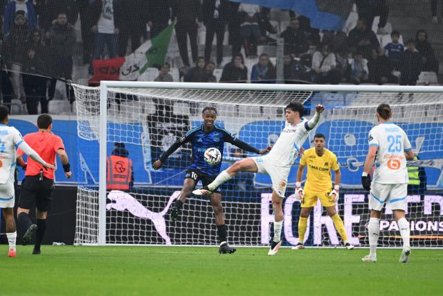 Emmanuel Emegha après OM-Strasbourg : « Balerdi, c'est un petit » (Ligue 1)