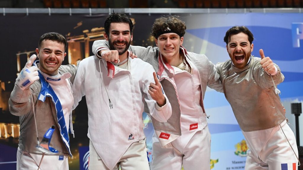 Escrime : l’équipe de France masculine de sabre s’impose en Coupe du monde à Plovdiv, en Bulgarie