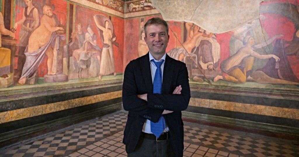 Gabriel Zuchtriegel: «Une grande partie de ce qui façonne notre monde vient de Pompéi»