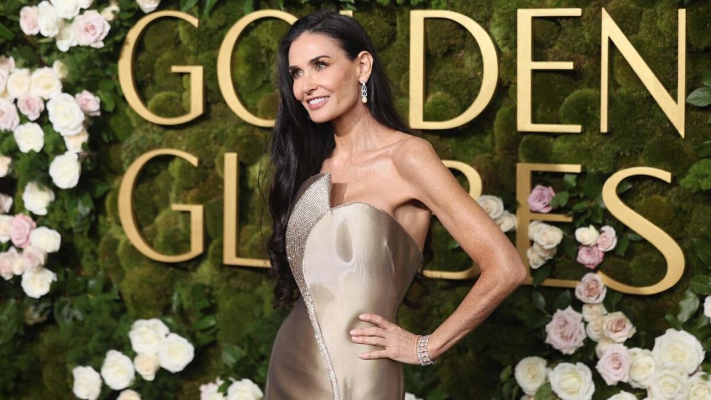 Golden Globes 2025 : « On m’avait dit que j’étais une actrice pop corn », réagit Demi Moore, enfin primée