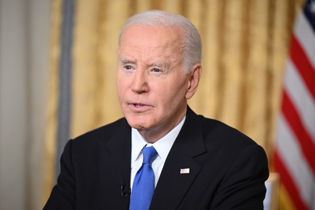 President Joe Biden delivers his farewell address