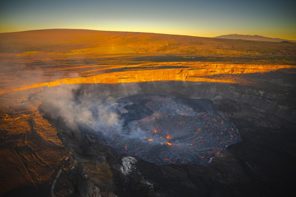 Kilauea Volcano Eruption Hawaii Island