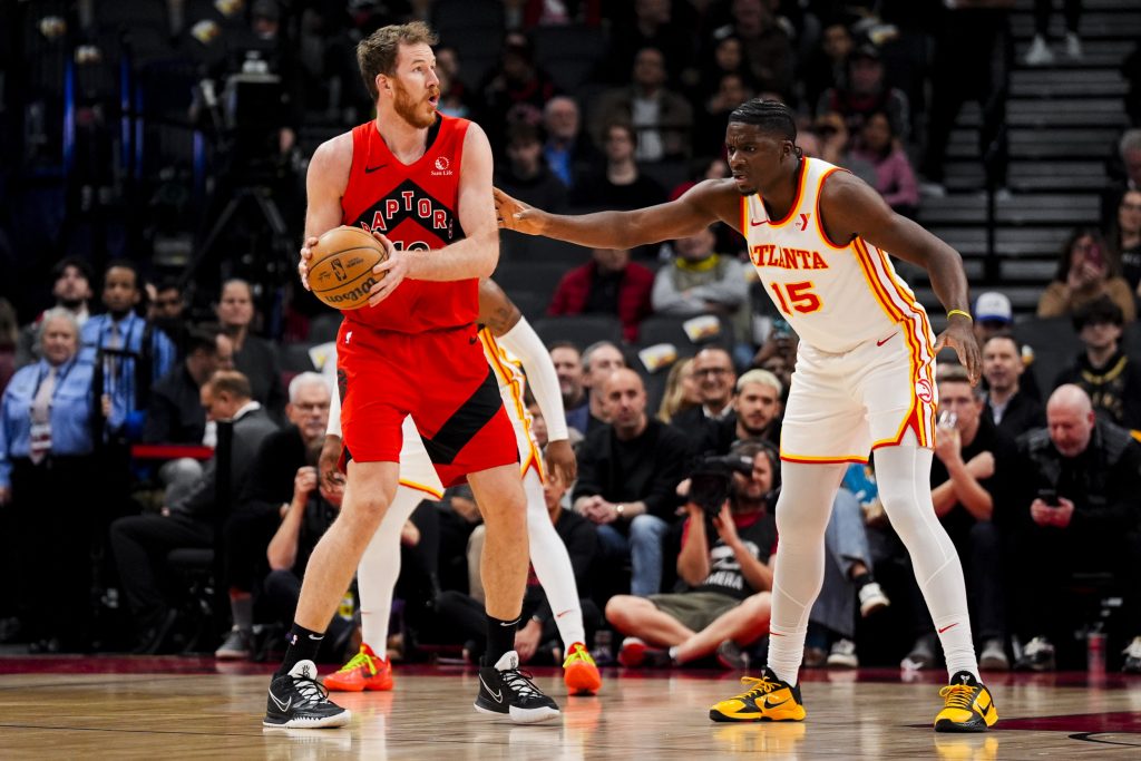Jakob Poeltl and Clint Capela