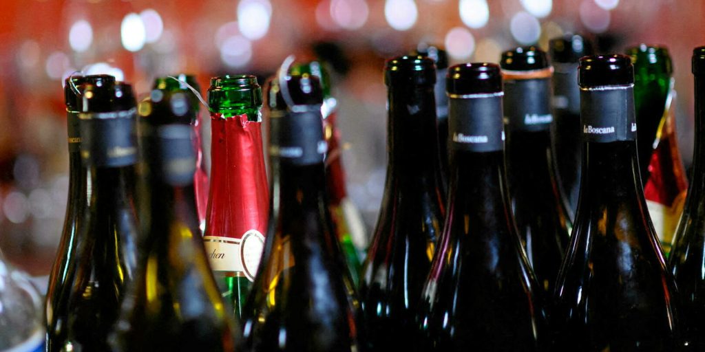 La production de champagne continue de baisser