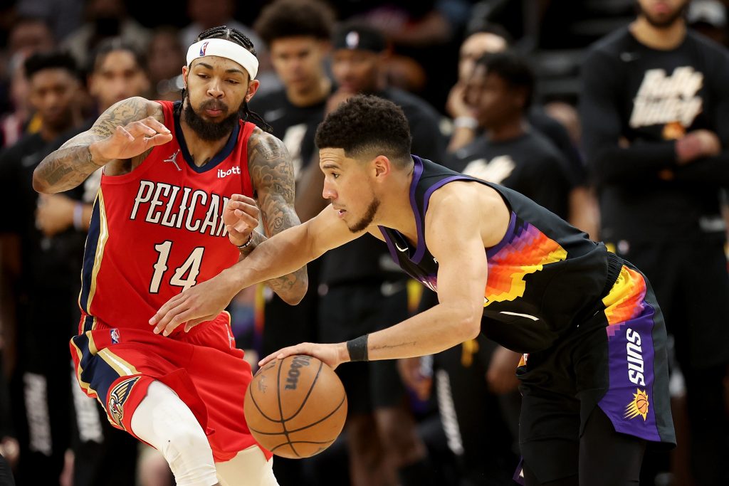 Brandon Ingram and Devin Booker