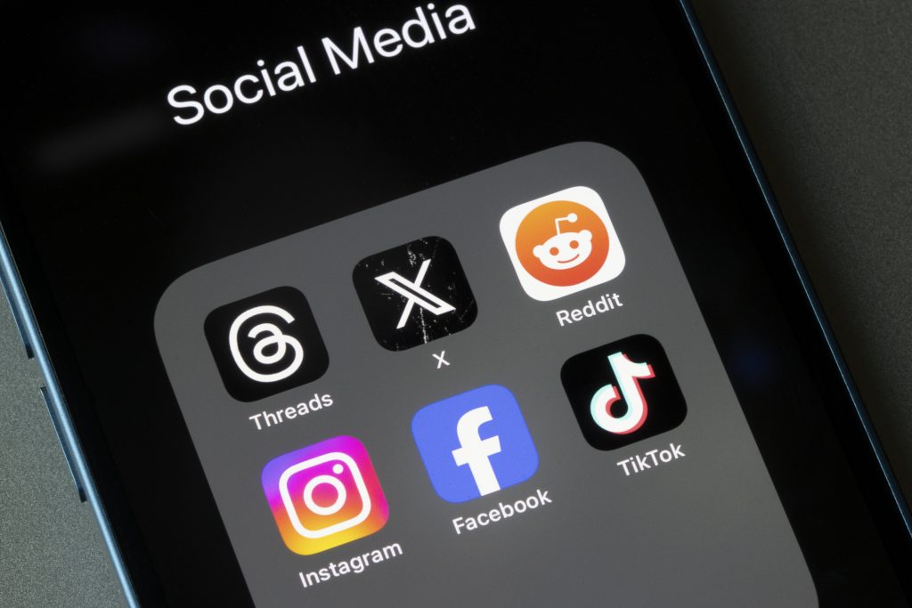 Facebook stock image