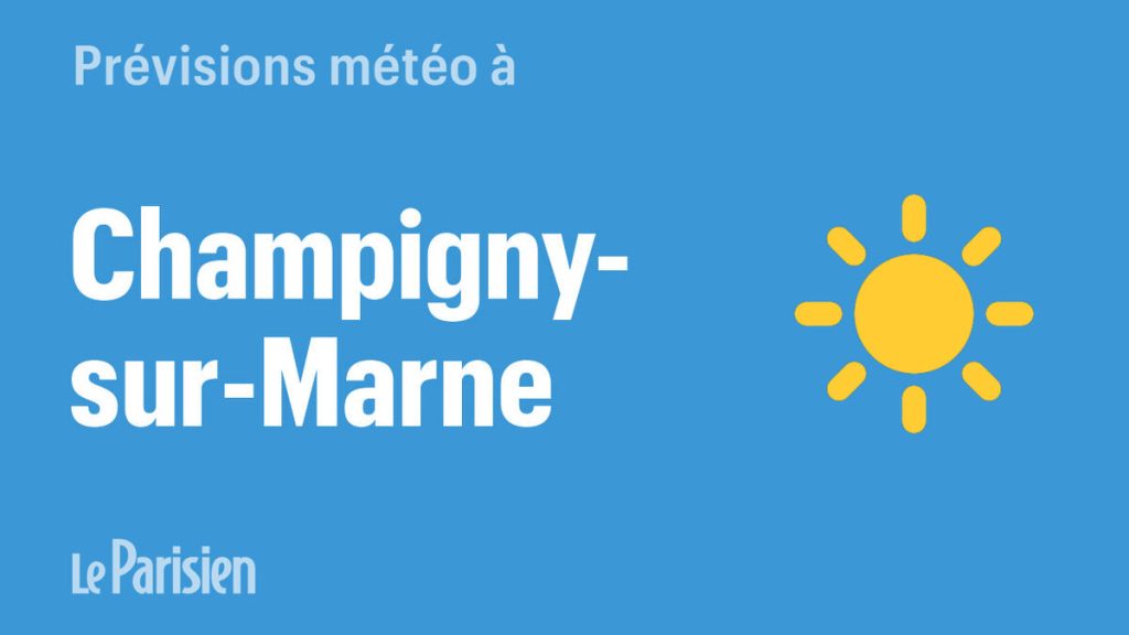 Météo à Champigny-sur-Marne