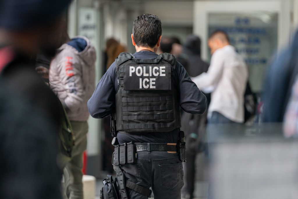 Immigration and Customs Enforcement officer