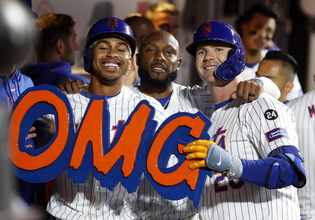 New York Mets infielder Pete Alonso
