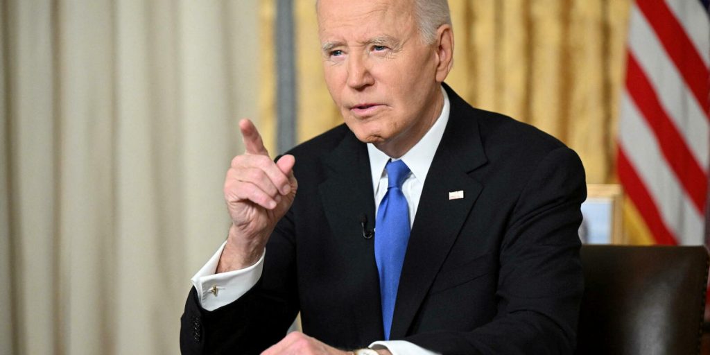 Pour ses adieux, l’avertissement de Biden contre la concentration des richesses et du pouvoir