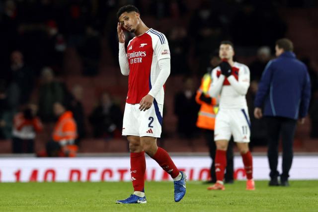 Premier League : Deux semaines d'absence pour le défenseur d'Arsenal William Saliba, touché aux ischios