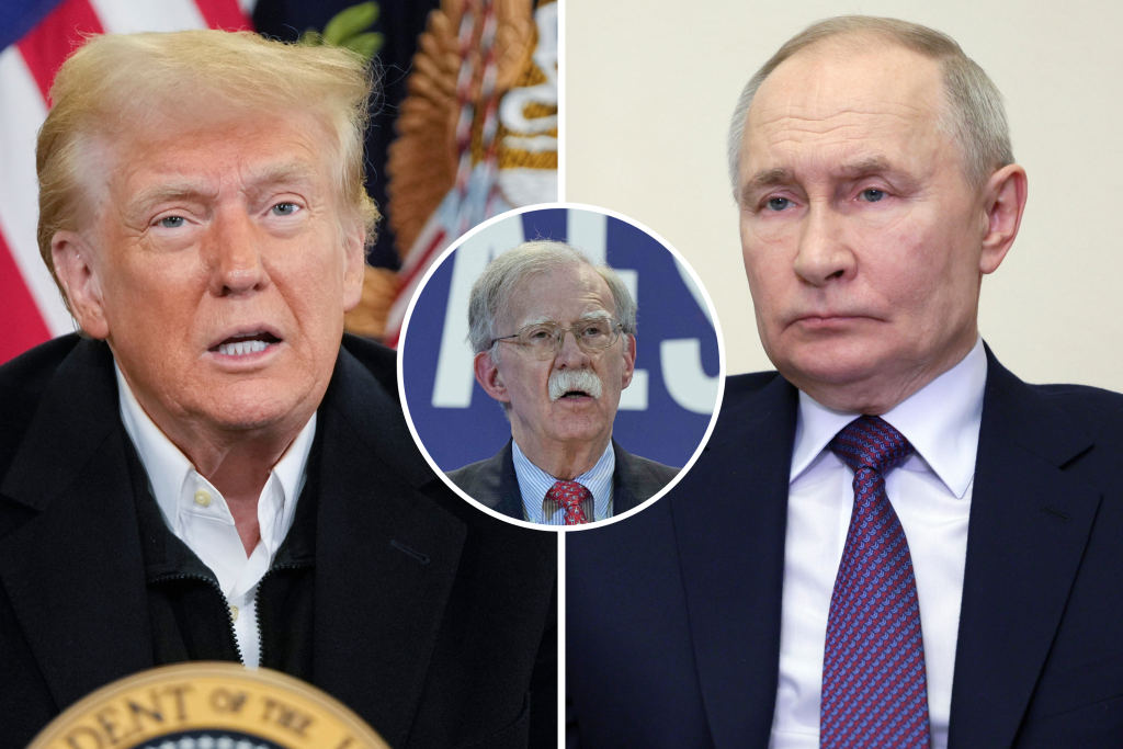 Bolton, Trump, Putin
