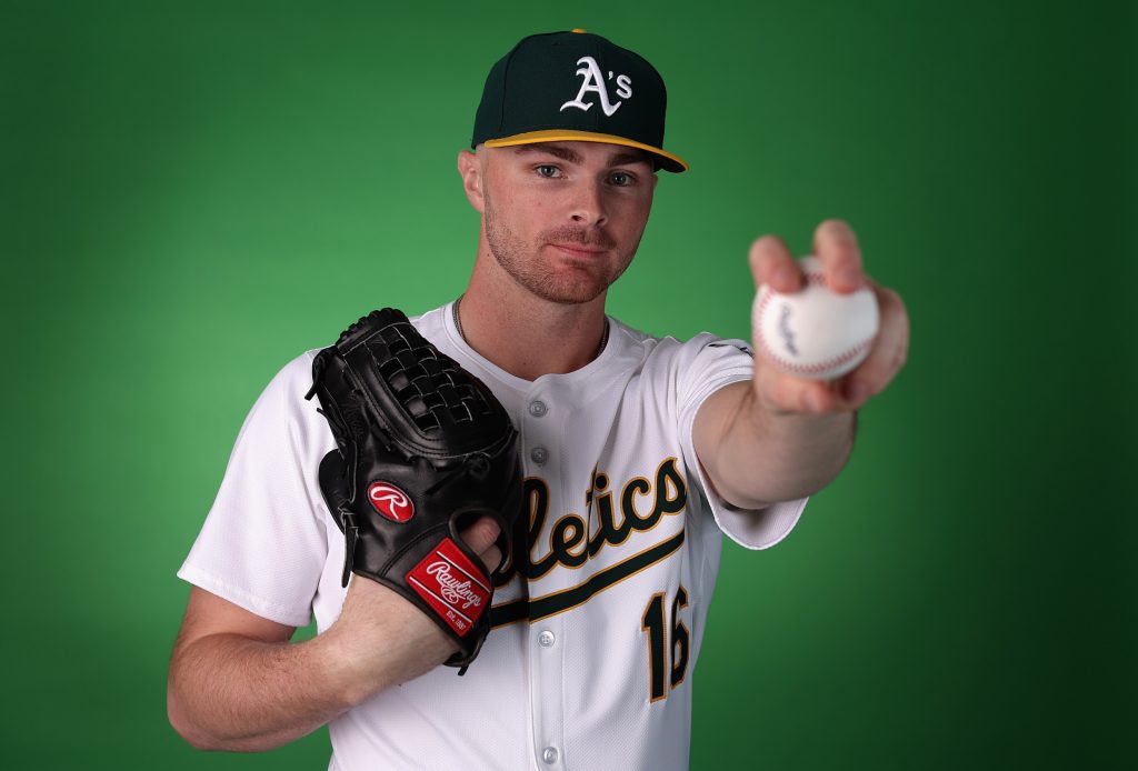 New Red Sox pitcher Sean Newcomb.