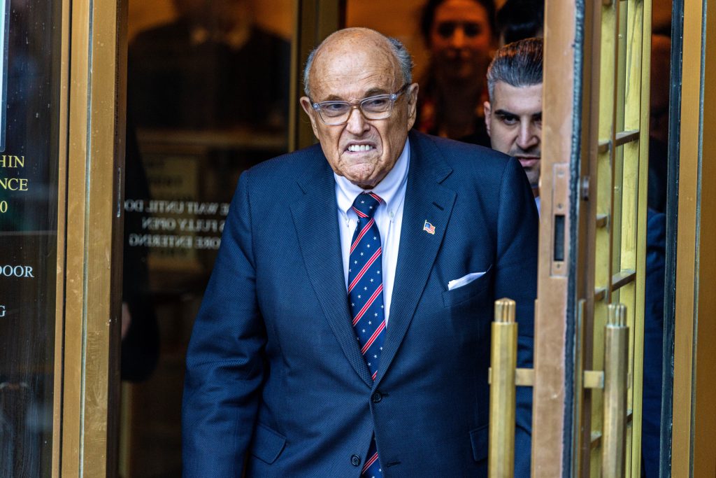 Rudy Giuliani found in contempt of court