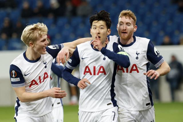 Tottenham s'en sort à Hoffenheim, Porto et l'AS Rome chutent en Ligue Europa