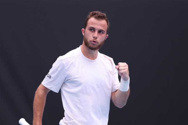 « Très content de mon match », Hugo Gaston satisfait après sa victoire au premier tour de l'Open d'Australie