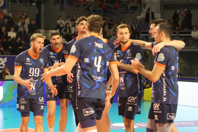 Volley : Montpellier remporte le derby contre Sète et met la pression sur le leader Tourcoing en Marmara SpikeLigue