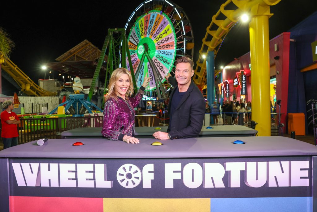 Vanna White and Ryan Seacrest