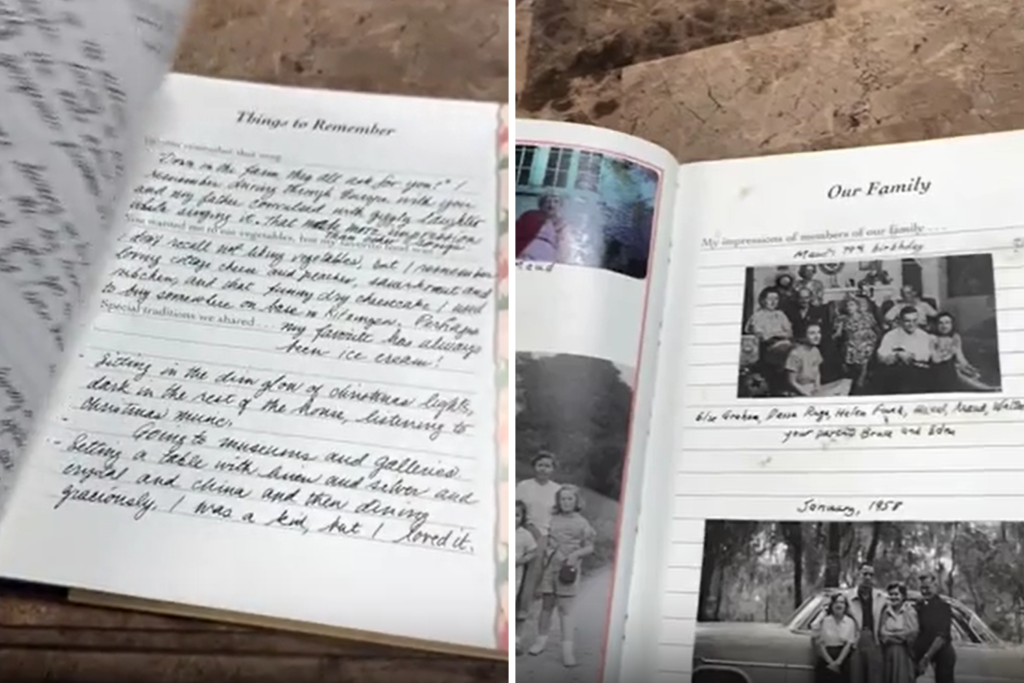 Family photo album found at thrift store