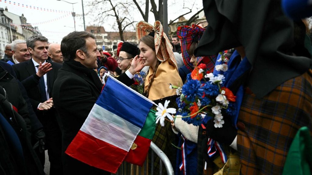 À Colmar, Emmanuel Macron commémore la libération de la dernière ville de l’est de la France