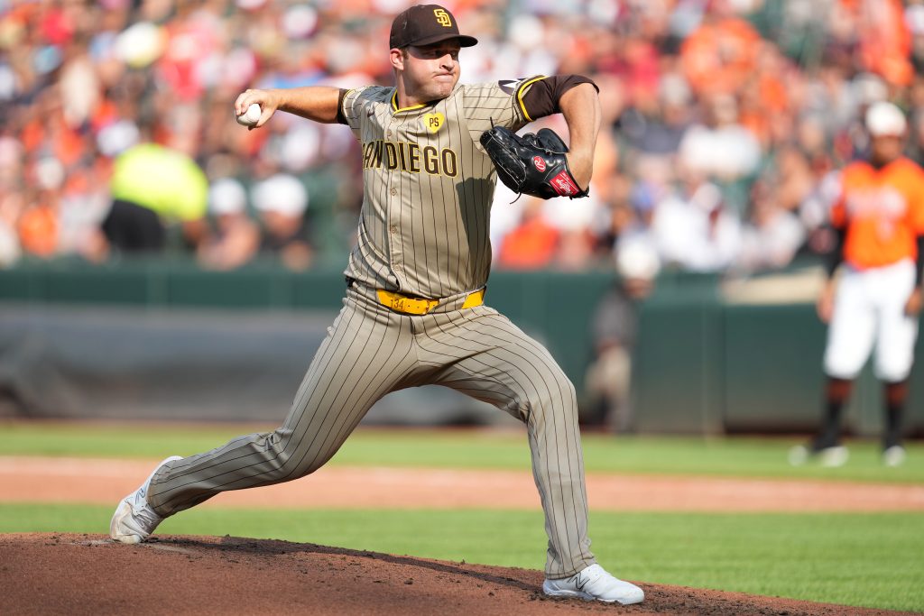 San Diego Padres pitcher Michael King