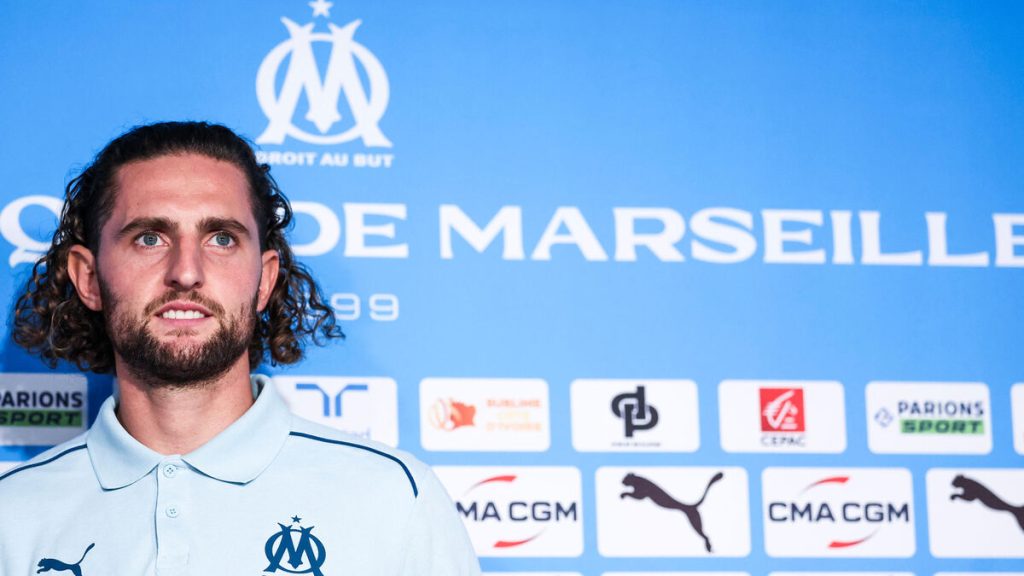 Adrien Rabiot, Parisien déjà adopté à l’OM : « Il est à fond car il se plaît ici »
