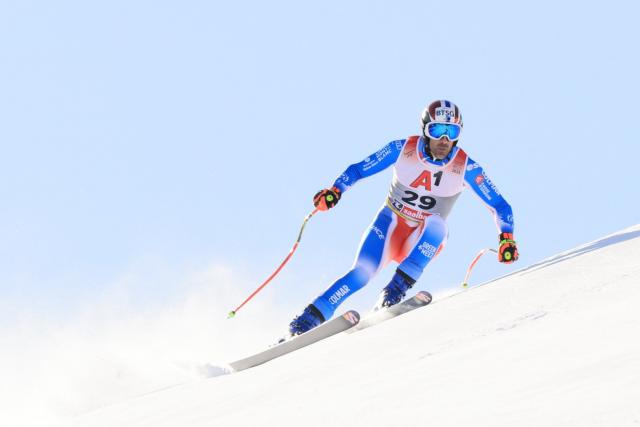 Adrien Théaux quatrième Français sélectionné pour la descente des Mondiaux