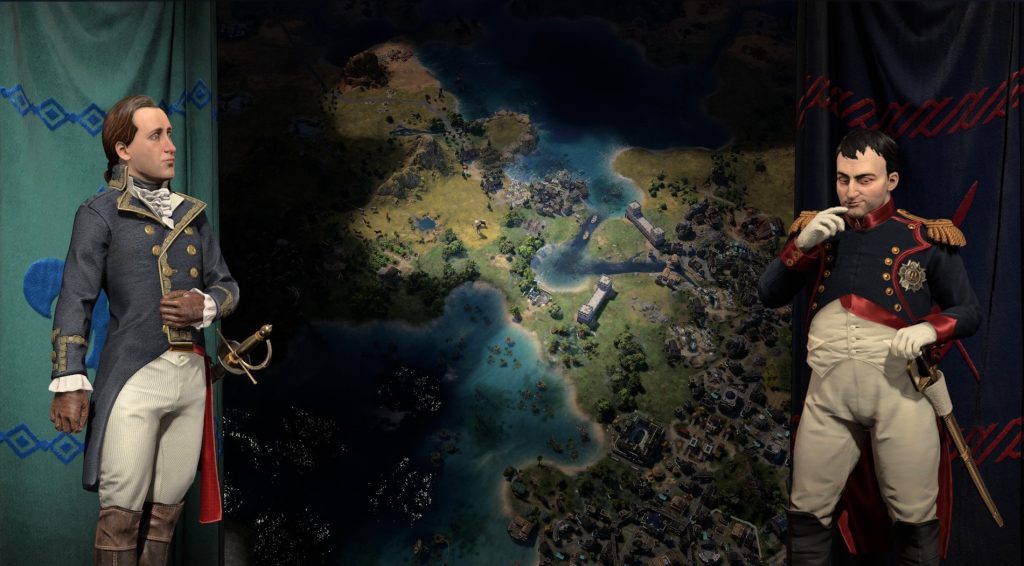 Civ 7 leaders Lafayette Napoleon