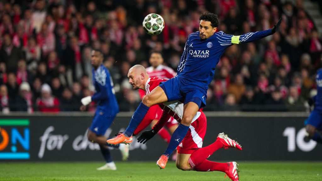 Brest-PSG (0-3) : les notes des Parisiens avec Marquinhos impérial et Vitinha royal