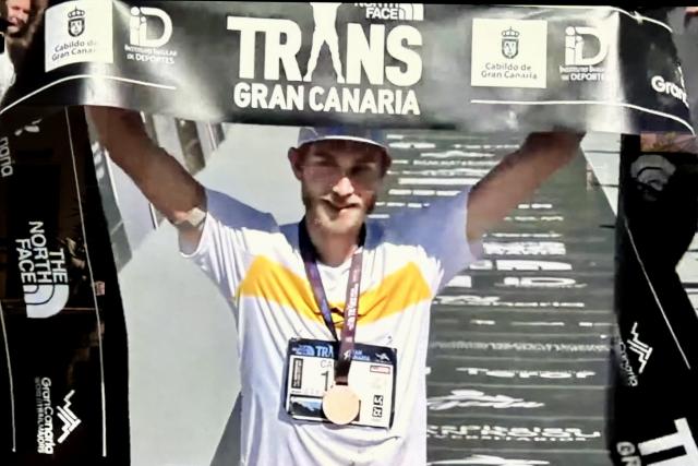 Caleb Olson, premier Américain vainqueur de la Transgrancanaria