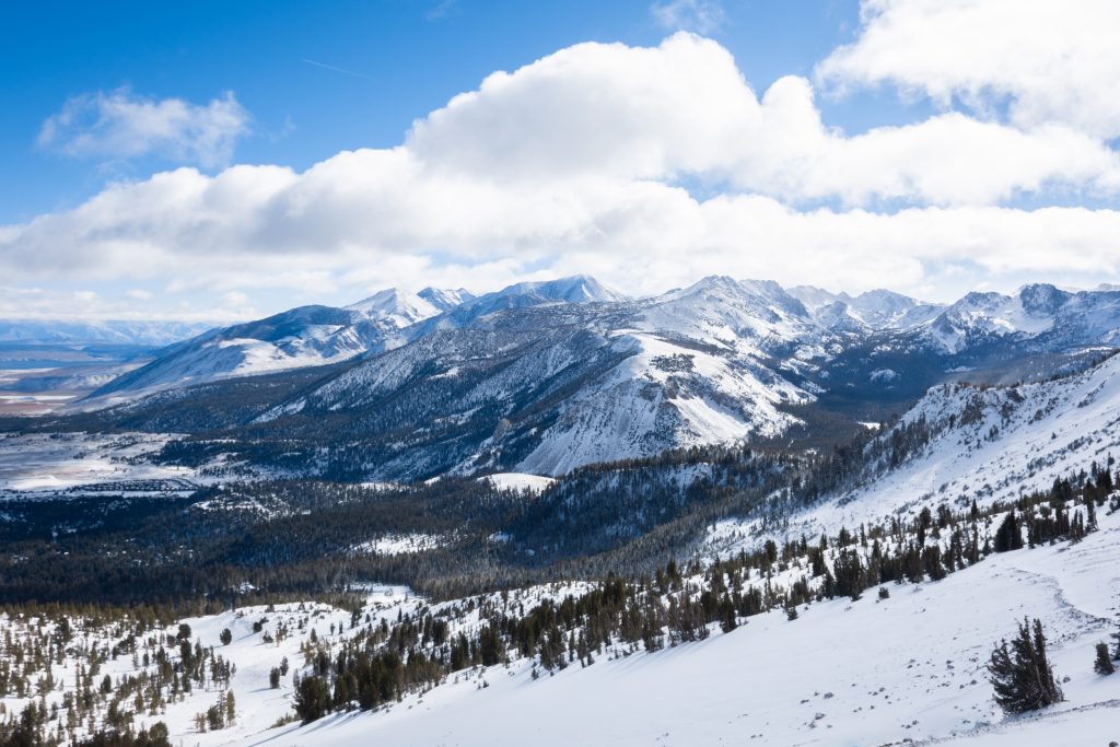 California 2025 snowpack compared to lowest level