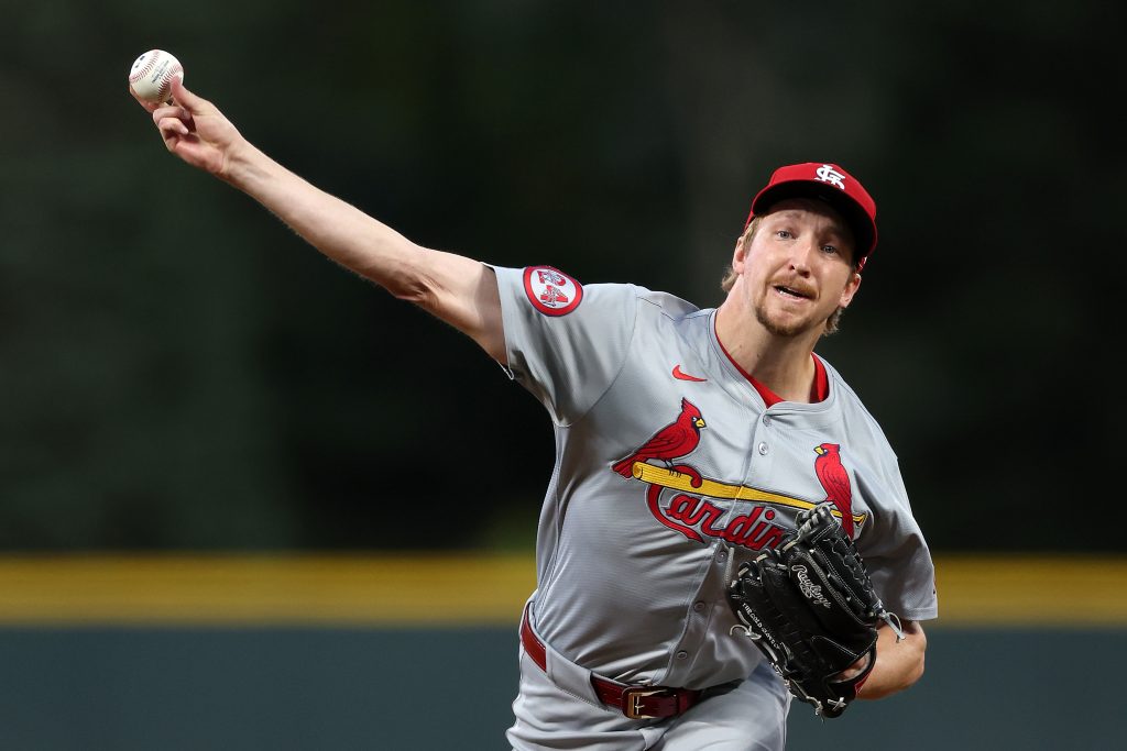 St. Louis Cardinals pitcher Erick Fedde