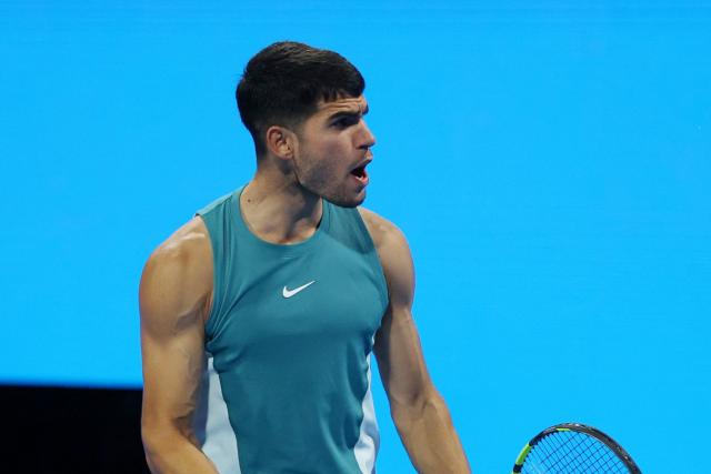 Carlos Alcaraz en quarts de finale de l'Open de Doha après avoir battu Luca Nardi