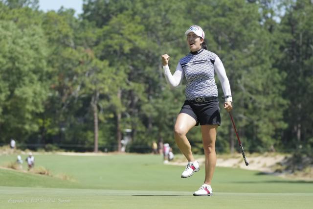 Céline Boutier s'accroche au top 10 du Tournament of Champions, Kim A-lim ne lâche rien en tête