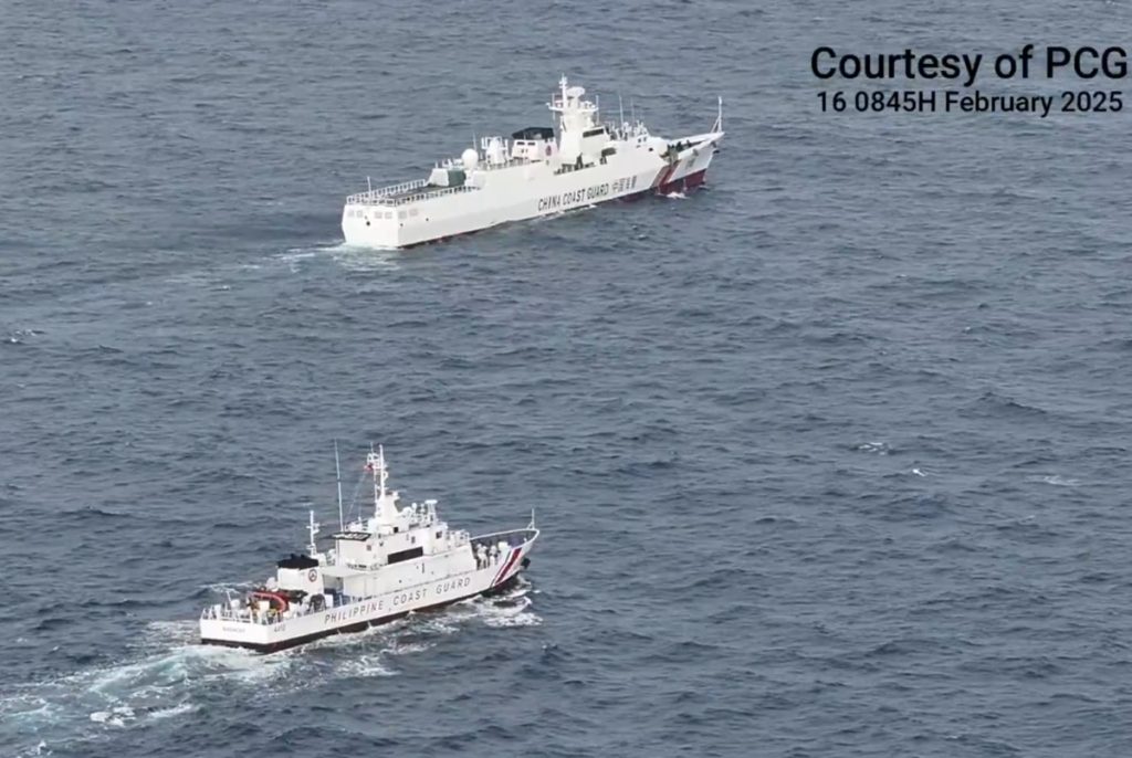 Philippines Challenges Chinese Coast Guard in EEZ