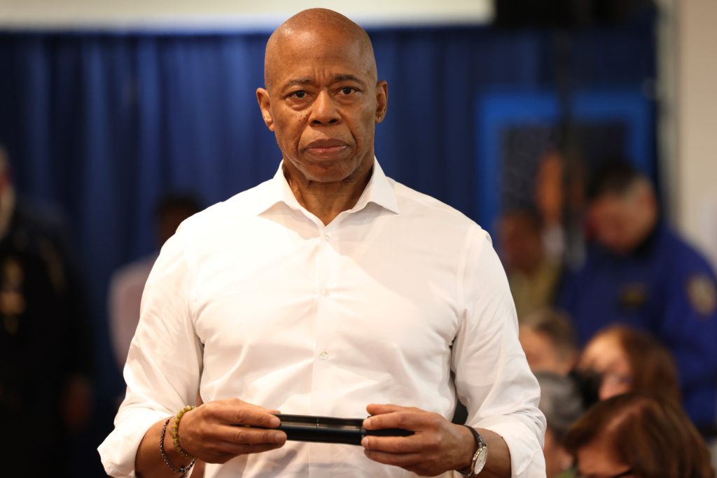 New York City Mayor Eric Adams