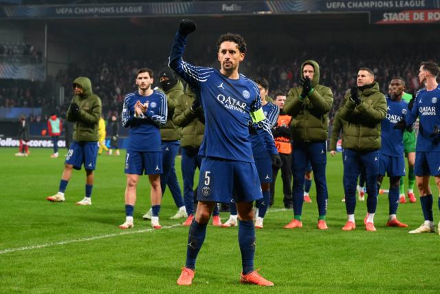 « C'est un sentiment particulier pour moi » : Marquinhos a fêté sa 100e apparition en Ligue des champions lors du match face à Brest