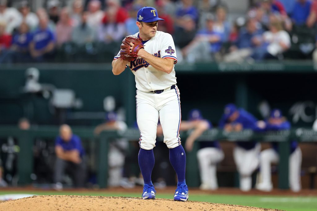 Texas Rangers pitcher David Robertson