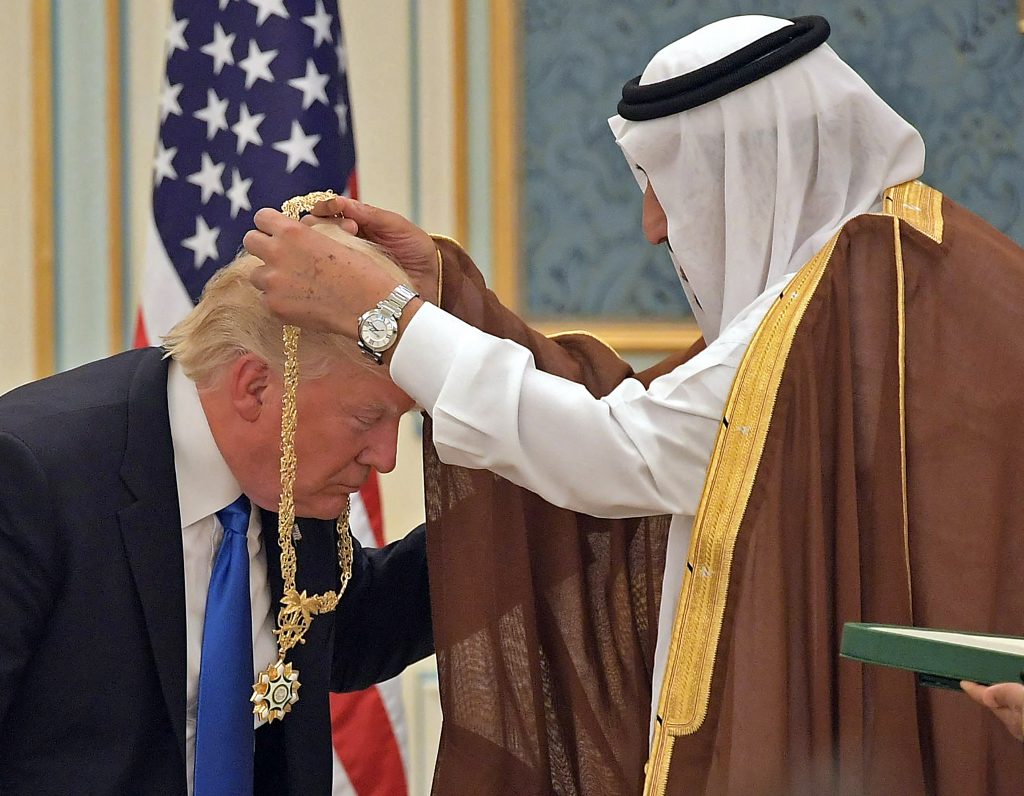 Trump Meets the Saudi King