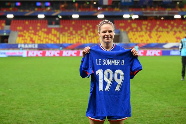 Eugénie Le Sommer « un monument » du football français selon Philippe Diallo, le président de la FFF