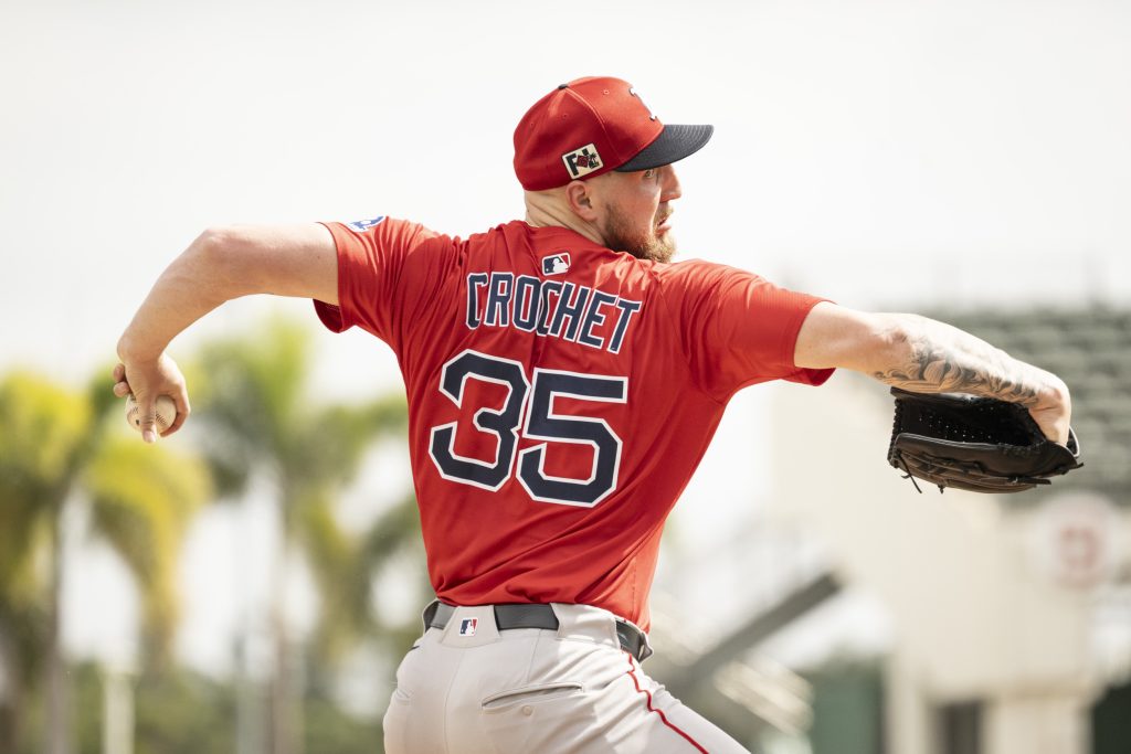 Boston Red Sox new ace Garrett Crochet.