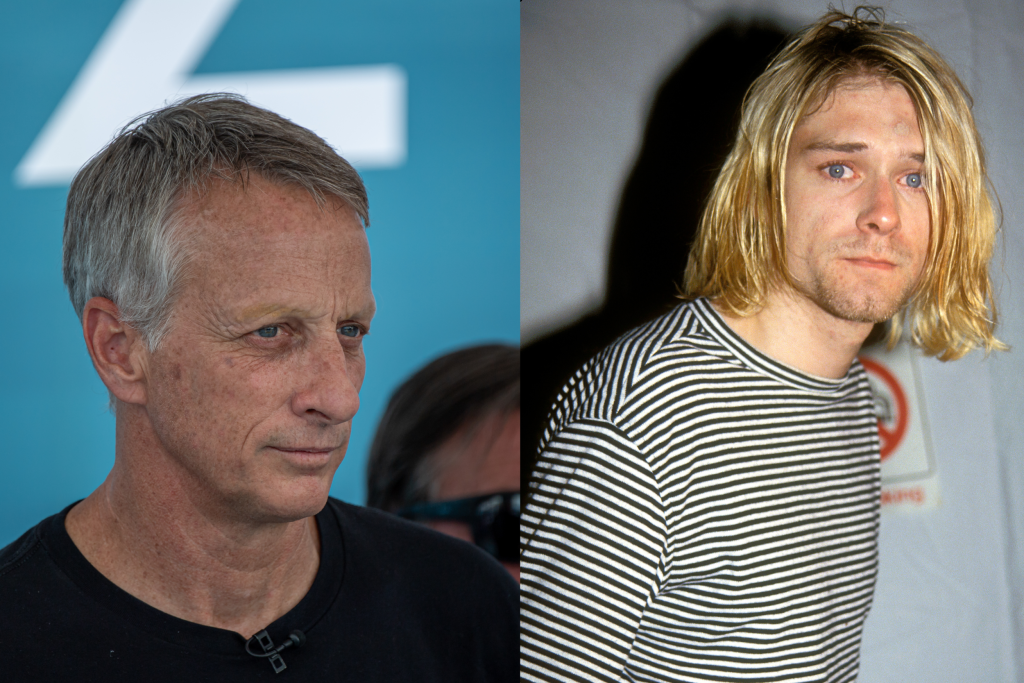 Tony Hawk Kurt Cobain